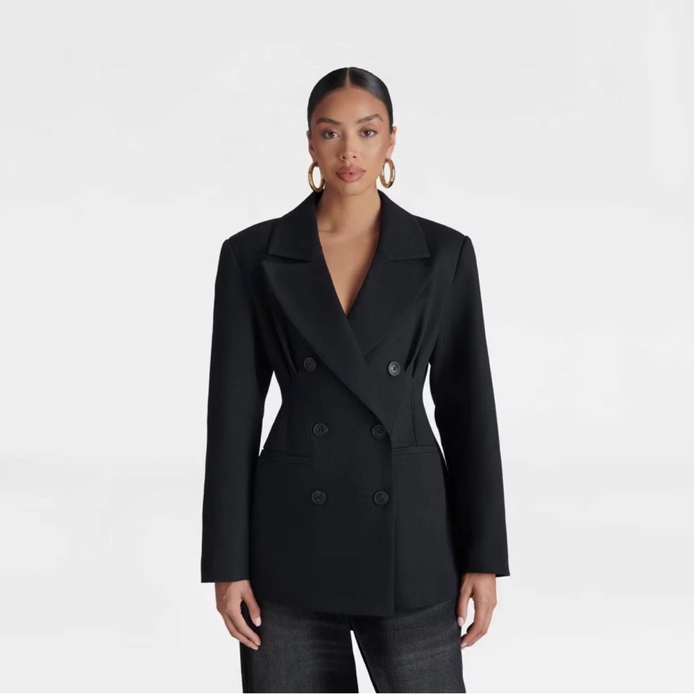 🔥 KBB by KAHLANA Black ‘The Corset Blazer’ - Size XS, M, XL